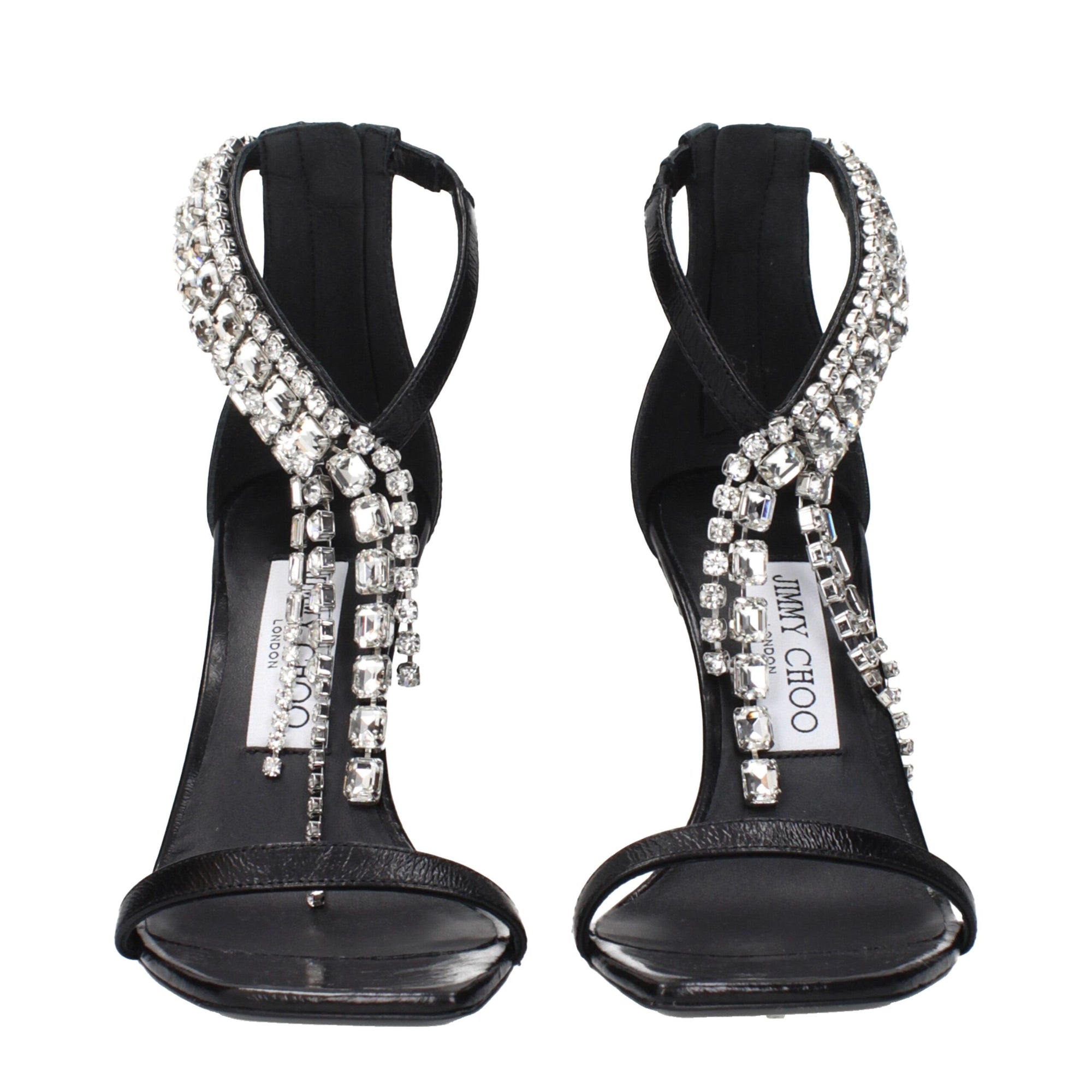 Jimmy Choo Dress Heels With Crystals