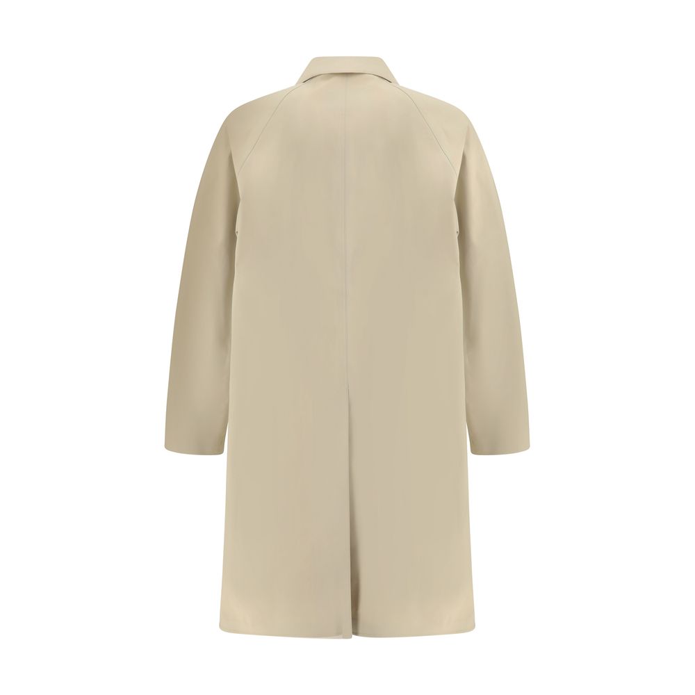 Givenchy A-Line Cotton Trench Coat