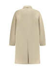 Givenchy A-Line Cotton Trench Coat