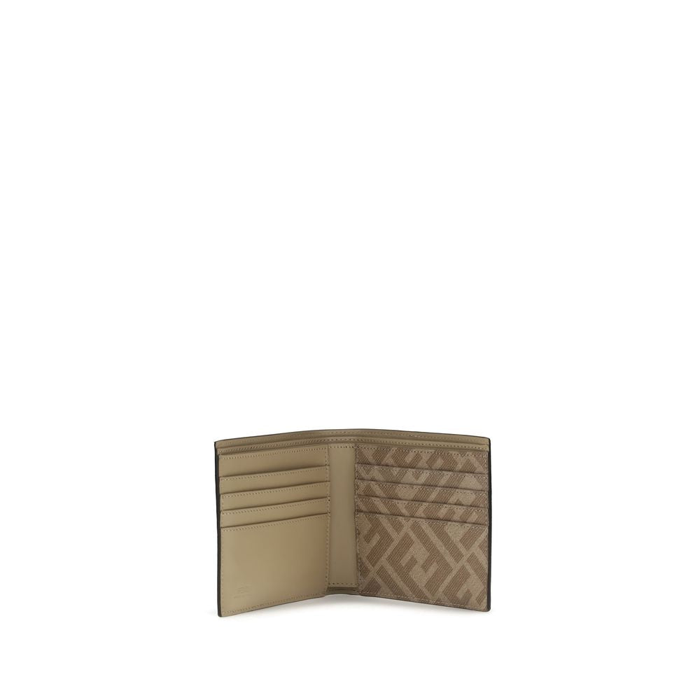 Fendi Monogram Leather Wallet