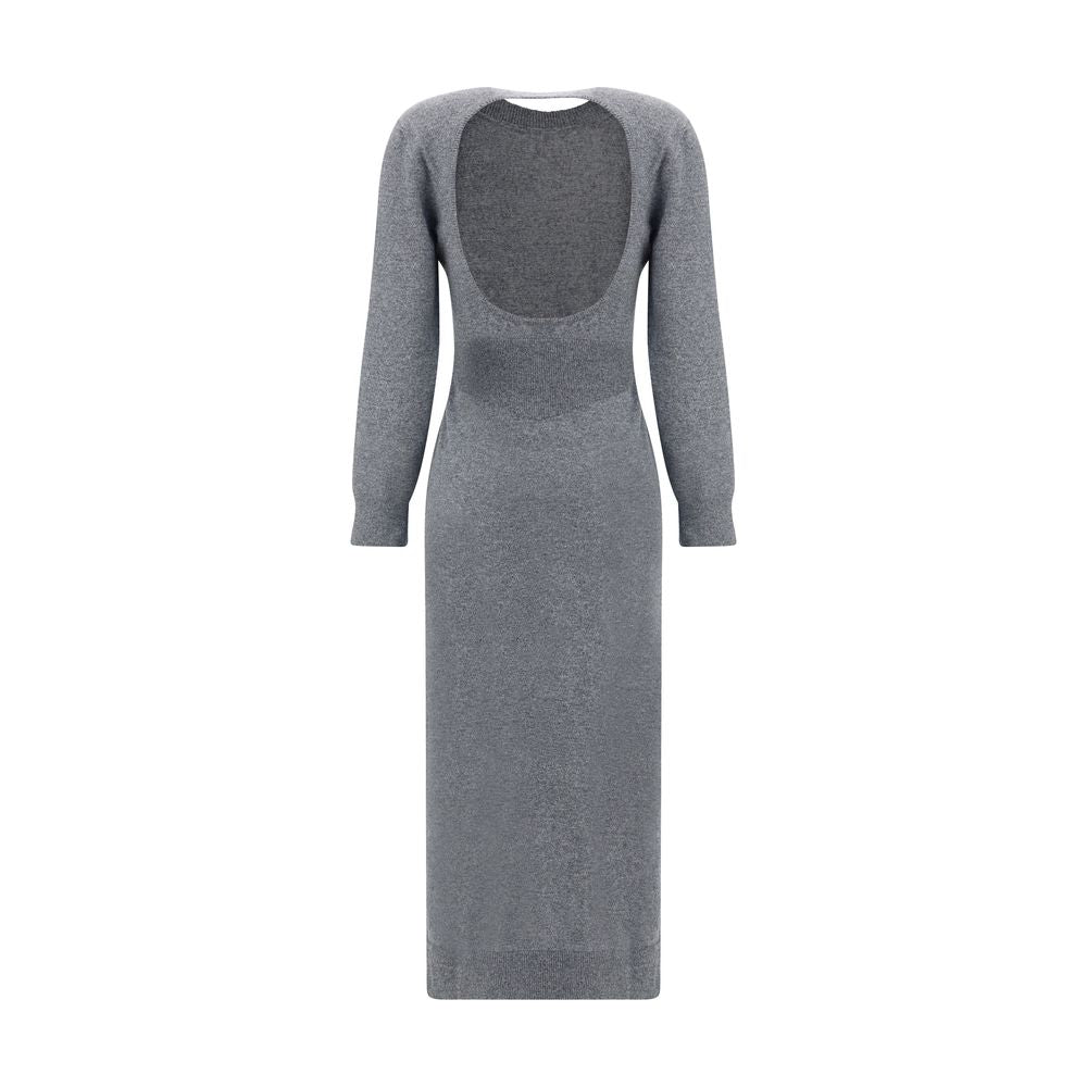 Givenchy Cashmere Open Back Midi Dress