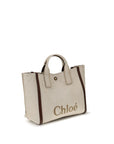 Chloé Top Handle Canvas Tote Bag - Medium