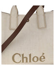 Chloé Top Handle Canvas Tote Bag - Medium