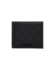 Calvin Klein Logo Monogram Vegan Leather Flip Wallet