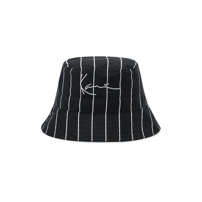 Karl Kani Unisex Pure Cotton Striped Bucket Hat