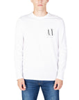 Armani Exchange Logo 100% Cotton Long Sleeve Top