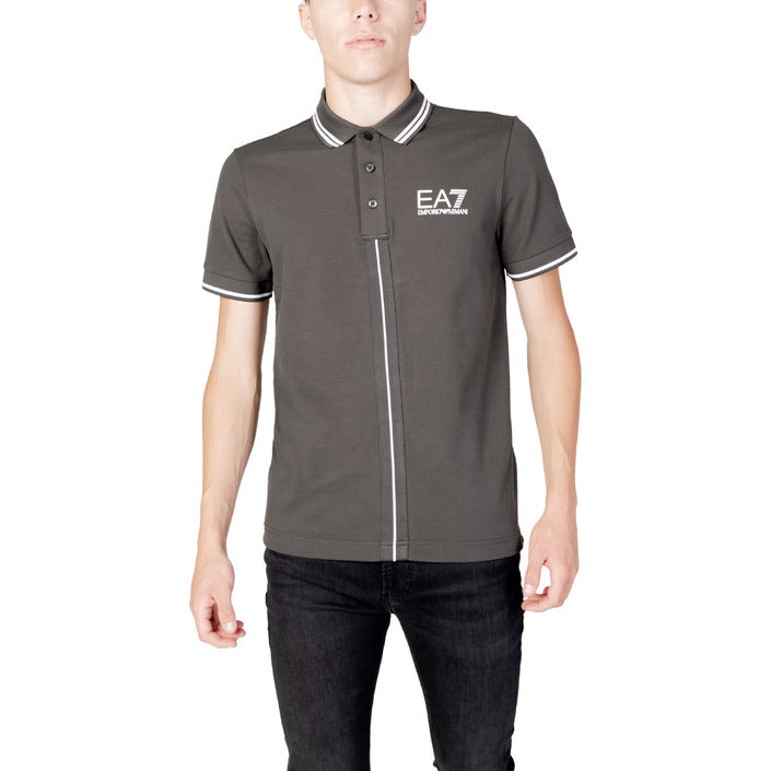 EA7 By Emporio Armani Logo Polo Shirt Cotton