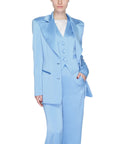 Silence Event & Glam Two-Button Notch Blazer