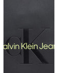 Calvin Klein Jeans Logo Top Handle Shoulder Bag - Black