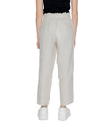 Street One Minimalist Ankle Length Baggy Pants 100% Linen