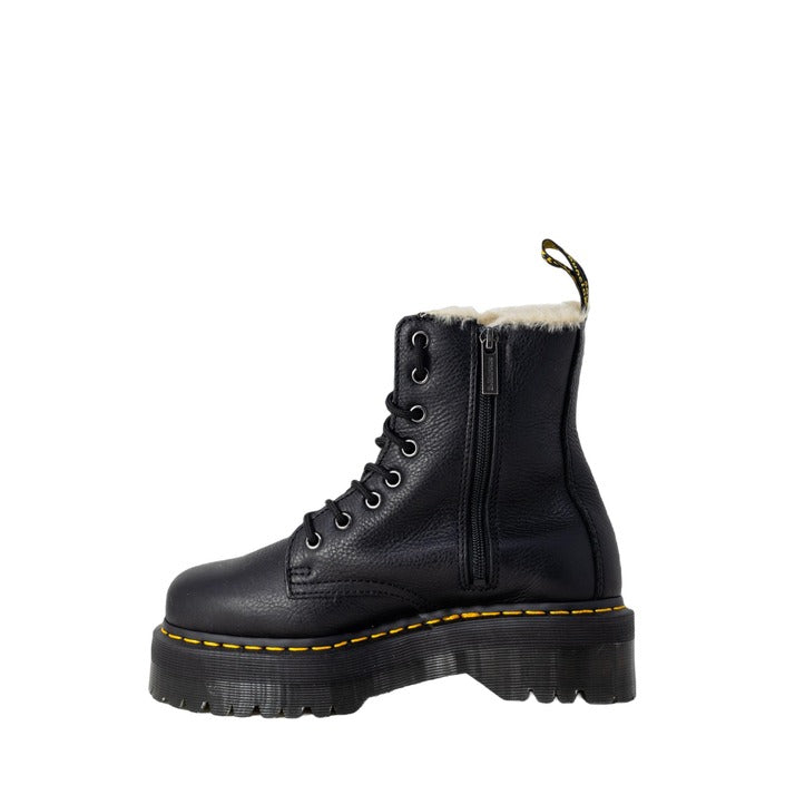 Dr. Martens Logo Faux Fur Lined Tactical Boots