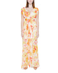 Morgan De Toi Sleeveless Summer Floral Kimono Dress