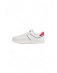 Tommy Hilfiger Logo Genuine Leather Lace-Up Sneakers