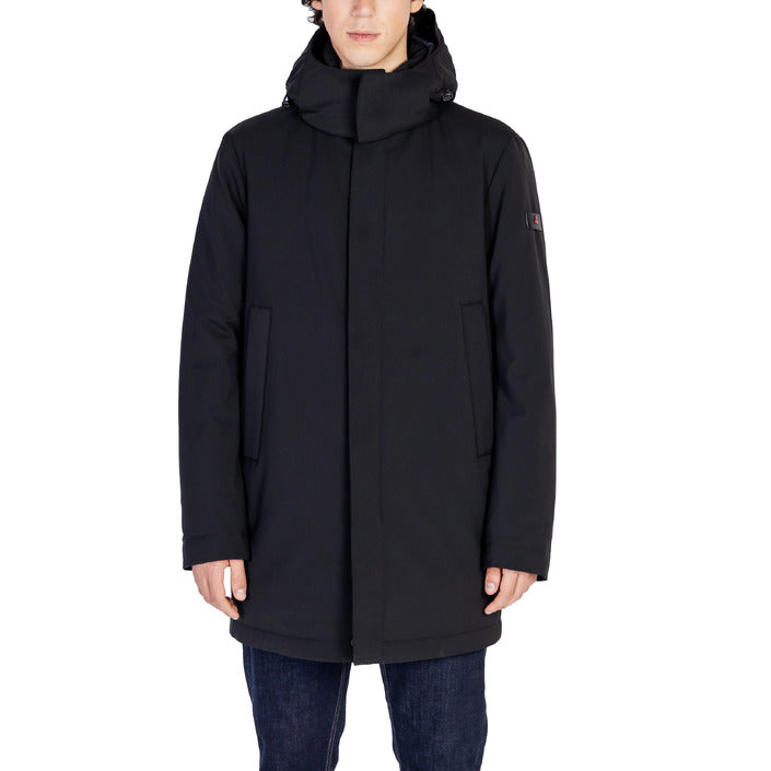 Peuterey Logo Hooded Longline Jacket