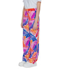 Vila Clothes Bright Floral Wide Leg Fit Boho Pants