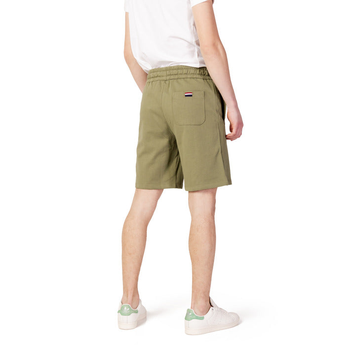 U.S. Polo Assn. Logo Khaki Shorts 100% Cotton