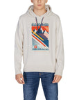 Napapijri Logo & Graphic Cotton-Rich Hooded Pullover