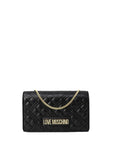 Love Moschino Logo Structured Quilted Handbag