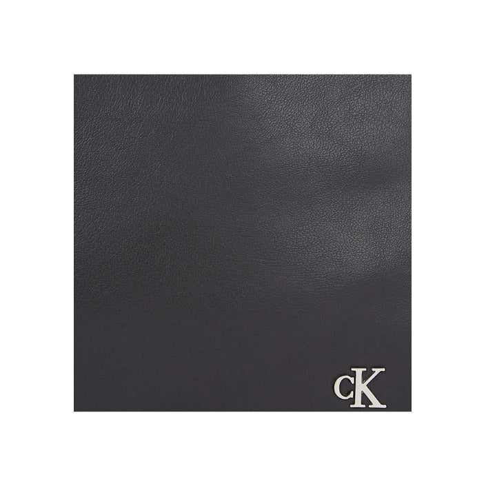 Calvin Klein Logo Shoulder Bag (Large) - black