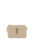 YSL Lou Lou Leather Chevron Shoulder Bag