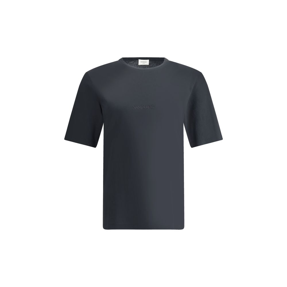 Saint Laurent Logo Cotton T-shirt