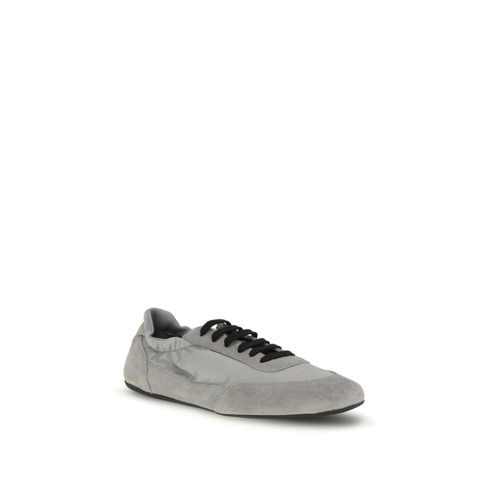 Prada Leather Ballerina Flat x Sneakers