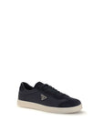 Prada Leather Low Top Lace Up Sneakers