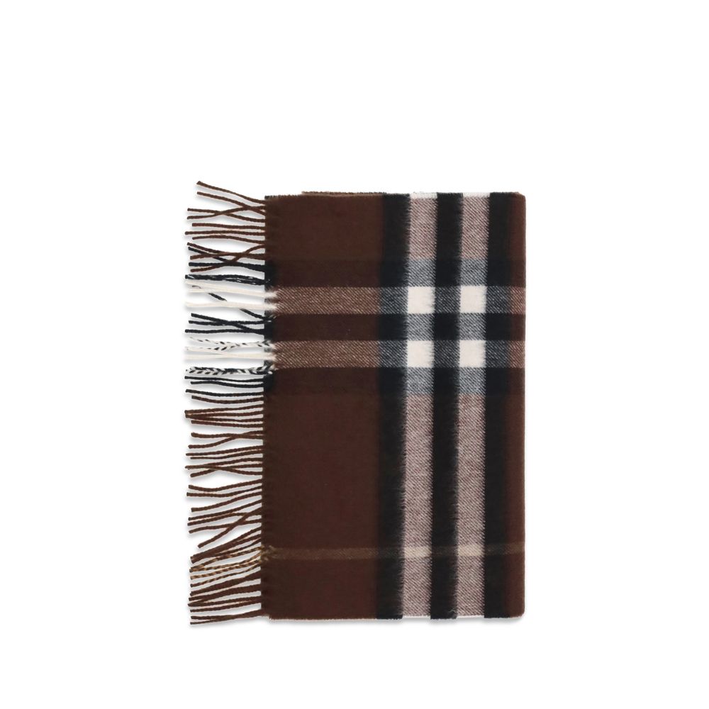 Burberry Checkered Cashmere Scarf