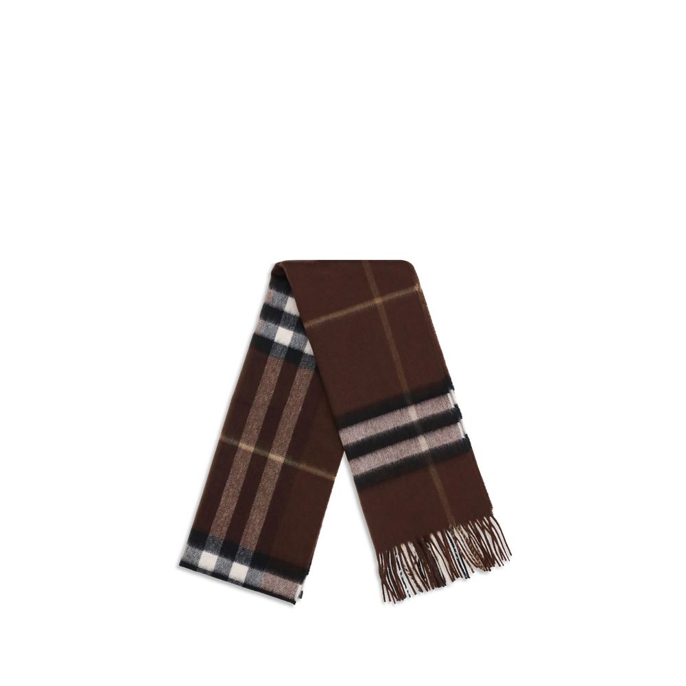 Burberry Checkered Cashmere Scarf