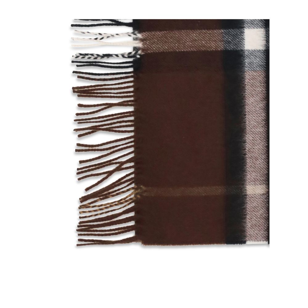 Burberry Checkered Cashmere Scarf