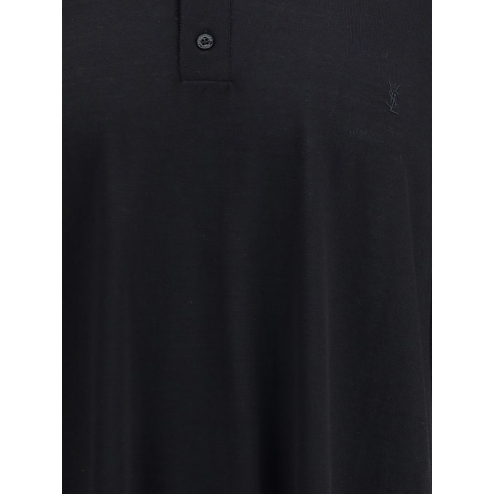 Saint Laurent Wool polo Shirt Midi Sleeve