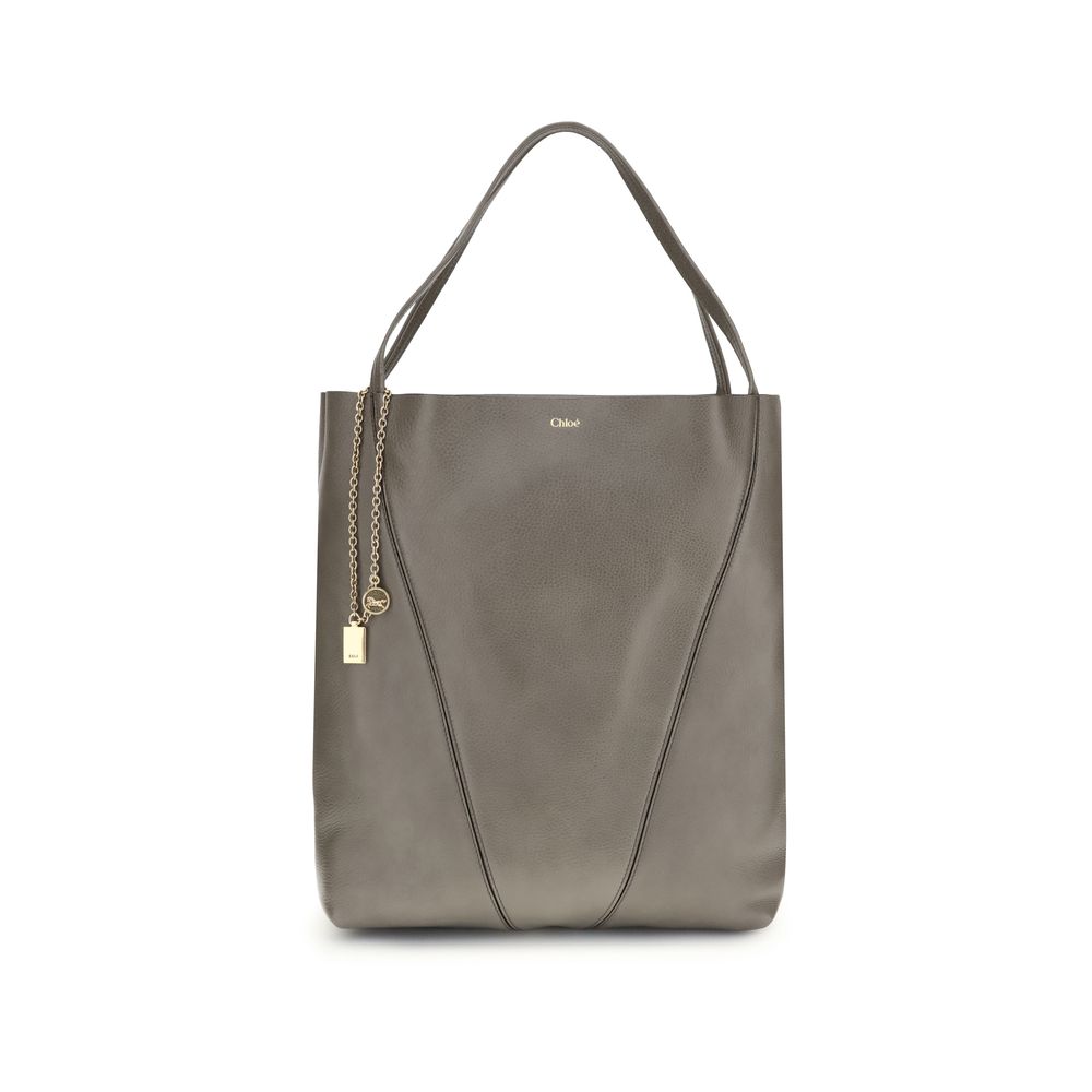 Chloé Spin Large Leather Tote & Shoulder Bag