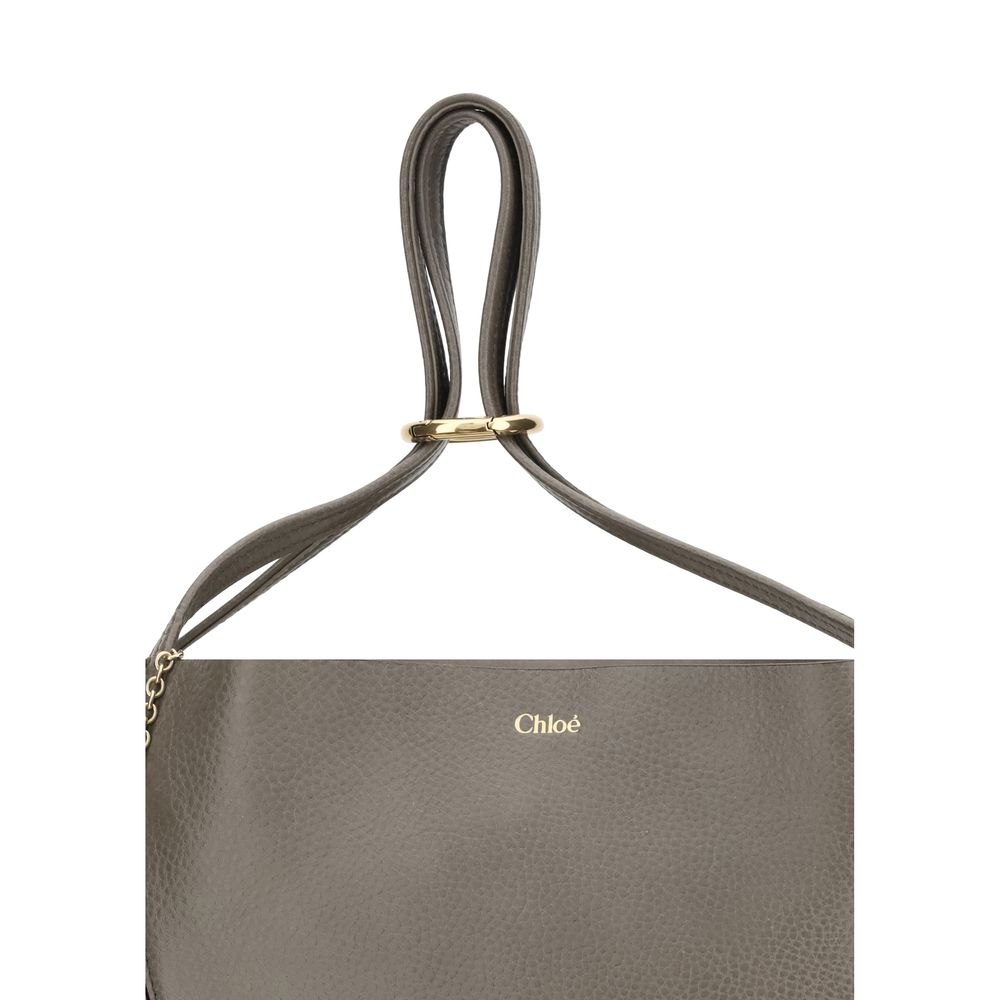 Chloé Spin Large Leather Tote & Shoulder Bag