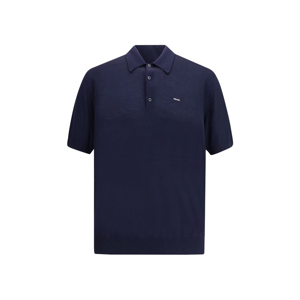 Prada Virgin Wool Polo Top