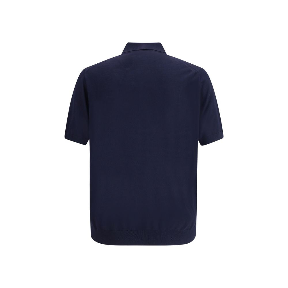 Prada Virgin Wool Polo Top