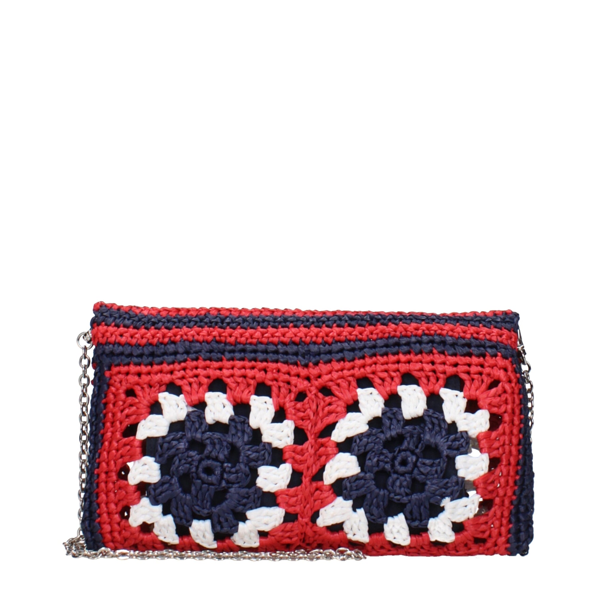 Miu Miu Raffia Clutch & Shoulder Bag