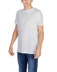 Armani Exchange Minimalist 100% Cotton Crewneck T-Shirt