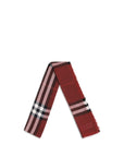 Burberry Checkered Reversible Wool and Silk Scarf