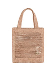 Chloé Summer Banana Raffia Tote Bag