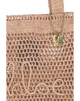Chloé Summer Banana Raffia Tote Bag
