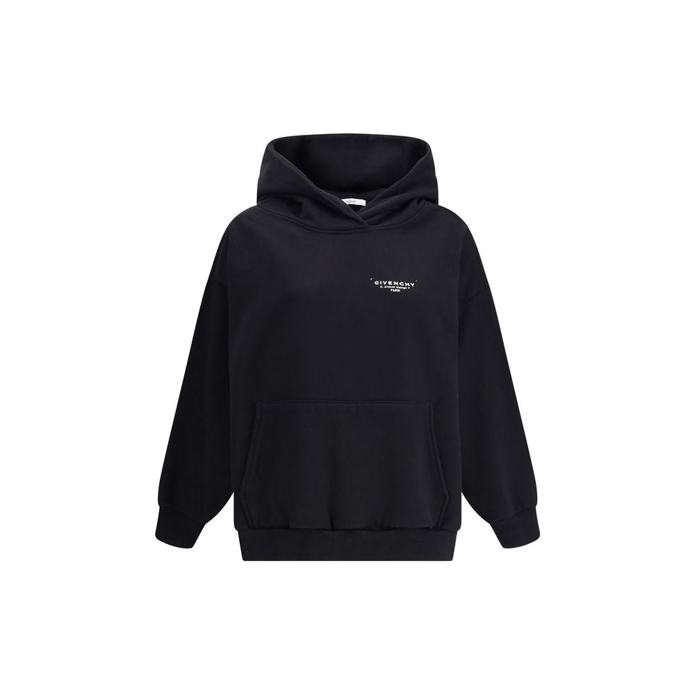 Givenchy Logo Oversize Black Hoodie