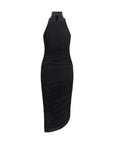 Jacquemus La Piazza Black Midi Dress