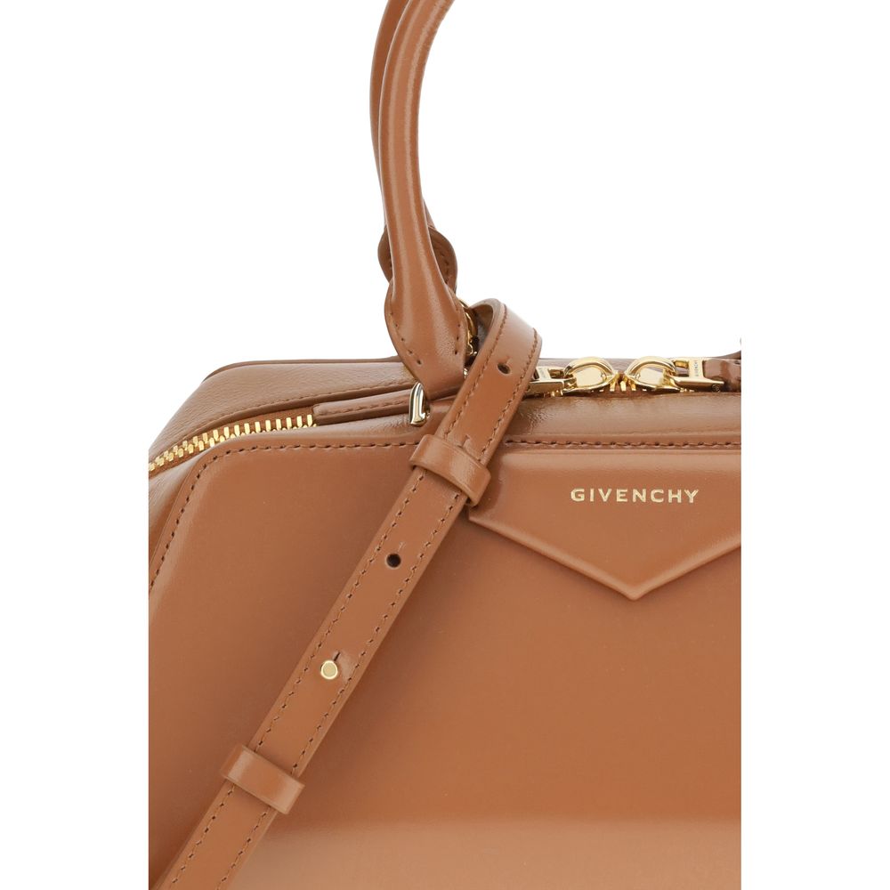 Givenchy Antigona East-West Small Leather Handbag