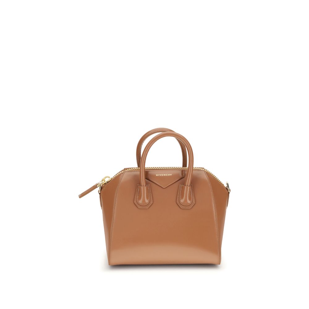 Givenchy Antigona Mini Leather Top Handle Satchel Bag