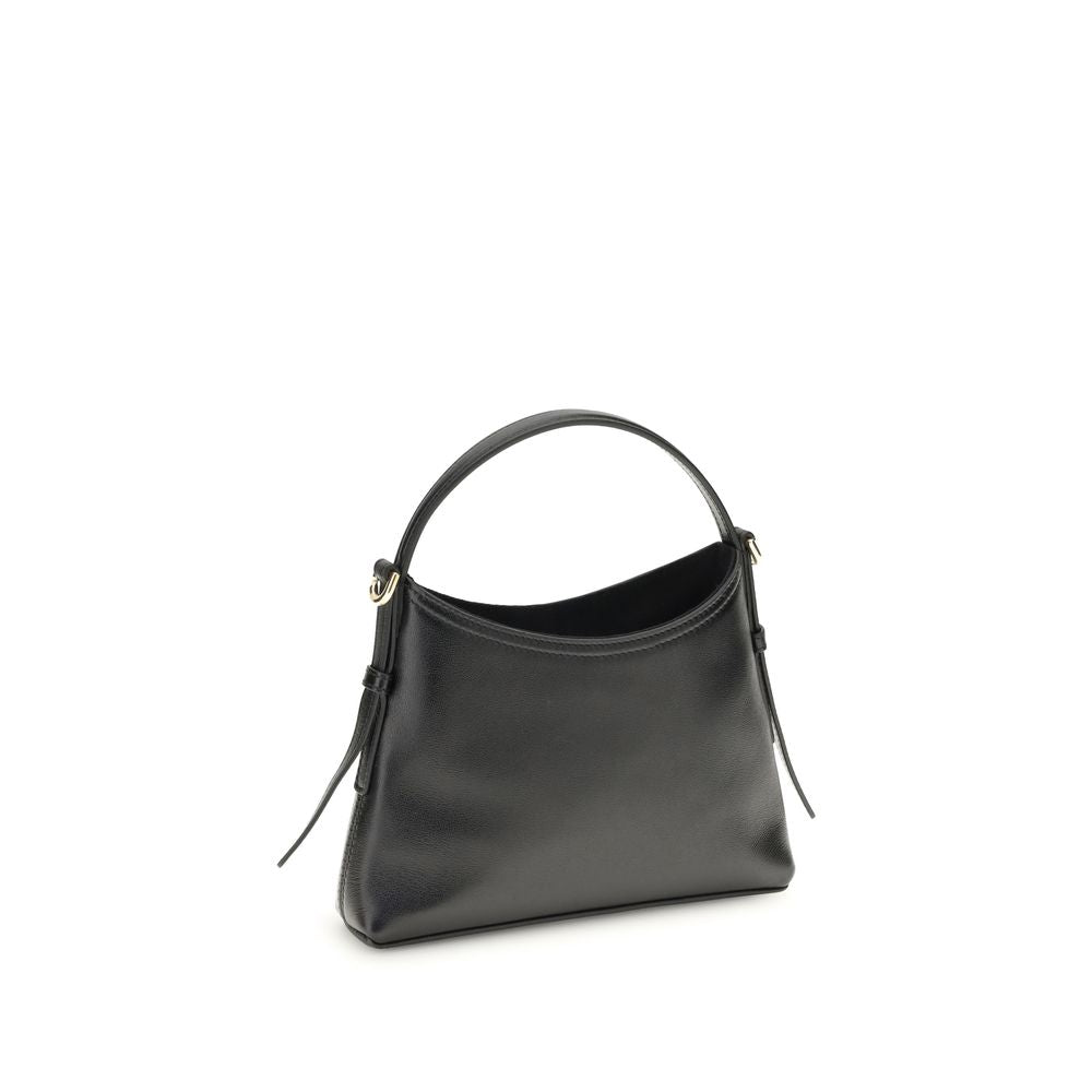 Givenchy Black Leather Voyou Mini Top Handle Shoulder Bag