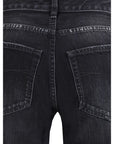 Balenciaga Straight Leg Regular Fit Dark Wash Jeans