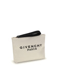 Givenchy Paris Logo Canvas Pochette Clutch