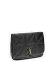 Saint Laurent Large Jamie Black Leather Shoulder Bag