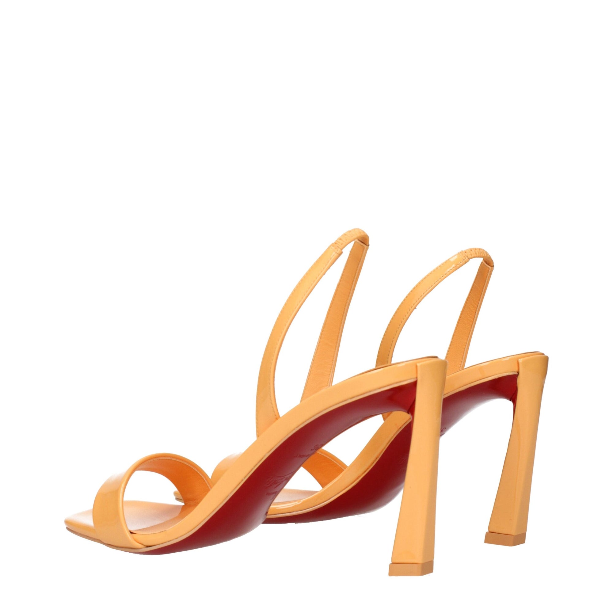 Christian Louboutin Stiletto Heel Leather Sandals