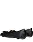 Chloé Black Leather Ballet Flats